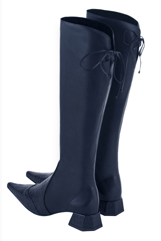 Bottes bleu marine fashion femme